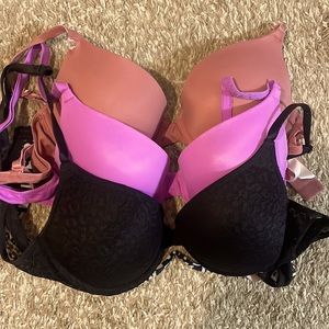 Victoria’s Secret push up bras 36B